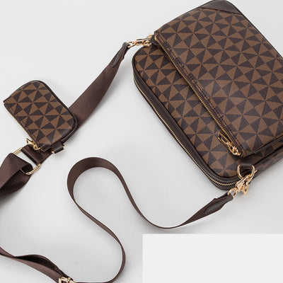 Classic Smaill 3 Pcs Crossbody Bag Set Unisex Clutch Purse Set