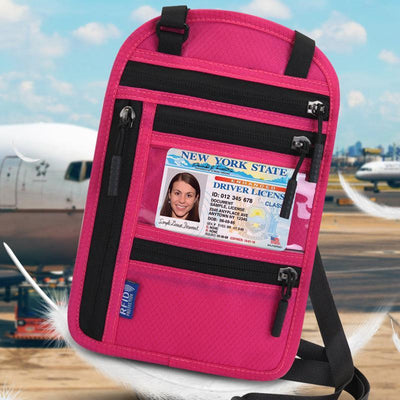 Waterproof RFID Blaocking Passport Holder Travel Bag