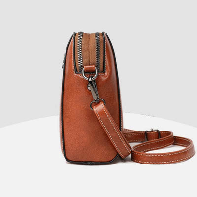 Soft Leather Phone Bag For Lady Crossbody Mini Bag