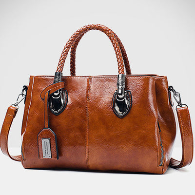 Classical Retro Multi-Pocket Handbag
