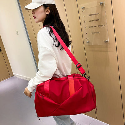 Duffel Bag For Men Women Sports Portable Waterproof Fitness Bag