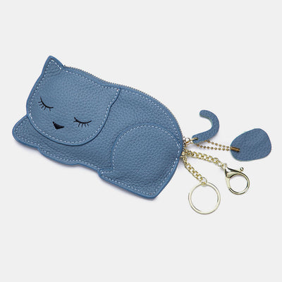 Cute Cat Slim Coin Purse