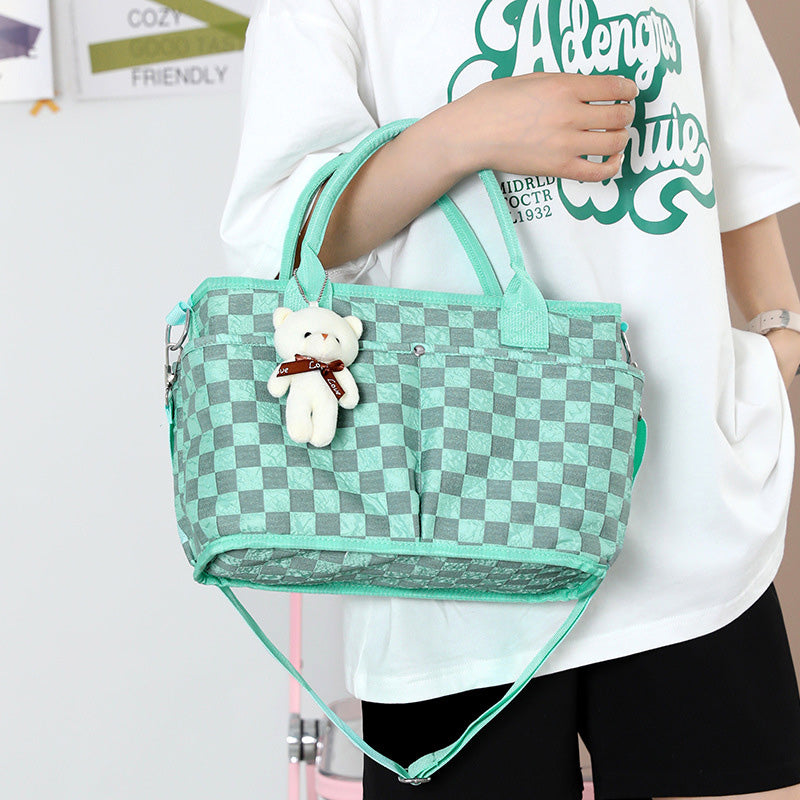 Diaper Tote Bag Mommy Bag for Hospital Maternity Baby with Stroller Straps
