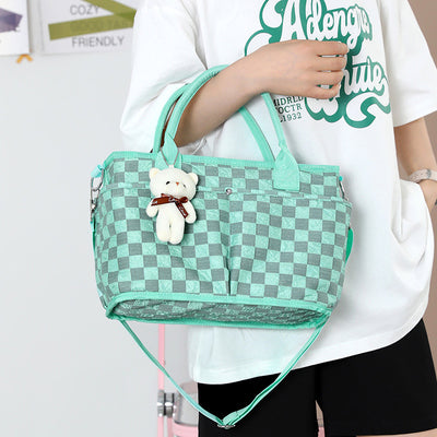 Diaper Tote Bag Mommy Bag for Hospital Maternity Baby with Stroller Straps