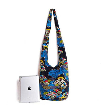 Shoulder bag for Women Vintage Canvas Daily Shopping Crossbody Bag