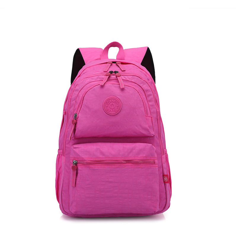 Multi-Pocket Backpack Casual Daypack Laptop Backpack Bookbag for Women Student