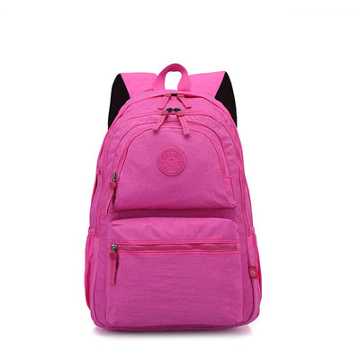 Multi-Pocket Backpack Casual Daypack Laptop Backpack Bookbag for Women Student
