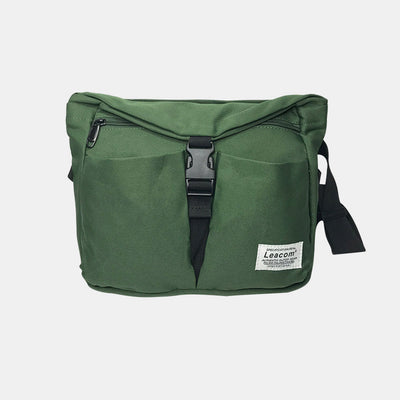 Water Resistant Tactical Shoulder Bag for Men Lightweight Nylon Crossbody Bag
