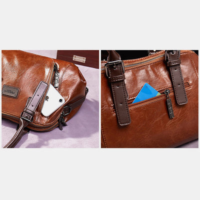 Large Capacity Vintage Luxury Tote Bag