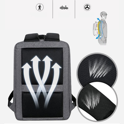 Water Resistant Backpack For Men Durable College School Computer Bag