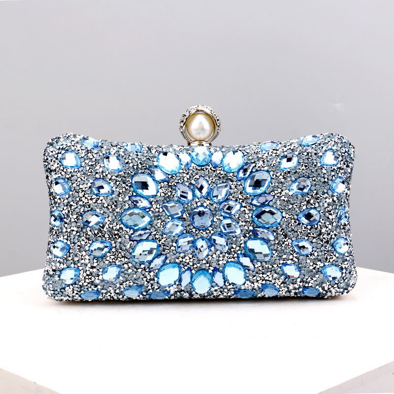 Diamond Encrusted Dinner Bag For Party Fashion Banquet Evening Bag