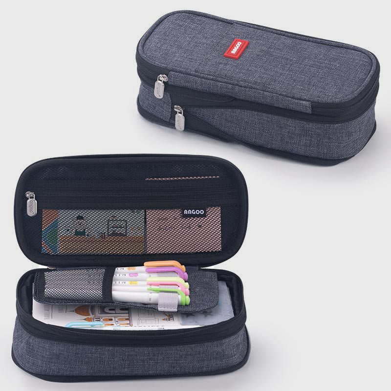 Pencil Case For Study Color Matching Large Capacity Pencil Bag