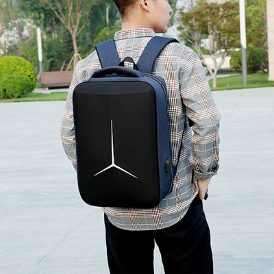 Water Resistant Backpack For Men Durable College School Computer Bag
