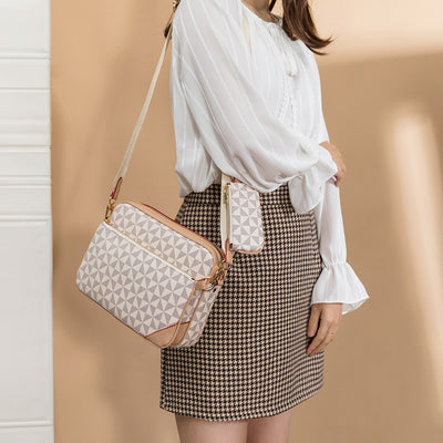 Classic Smaill 3 Pcs Crossbody Bag Set Unisex Clutch Purse Set