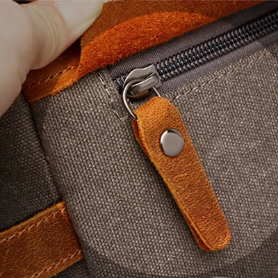 Retro Canvas Storage Makeup Pouch Travel Toiletry Bag for Women Men