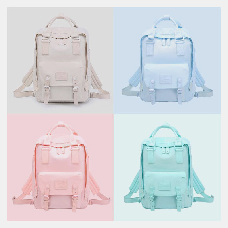 Waterproof College Style Vintage Travel Backpack