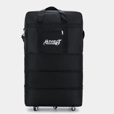 Expandable Spinner Wheel Travel Rolling Tote Luggage Bag Duffel Bag