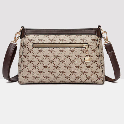 Leather Crossbody Bag for Women Casual Small Trendy Shoulder Purses