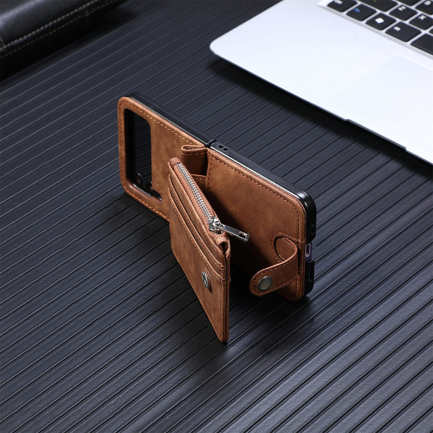 Phone Case For Z Flip 6 / Z Flip 5 2-In-1 Detachable Samll Wallet