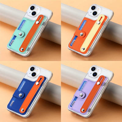 Universal Phone Wallet Credit Card Phone Grips Mini Phone Wallet Stick