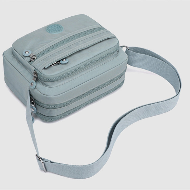 Multi-Pocket Lightly Design Casual Crossbody Bag