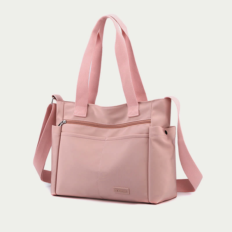 Minimalistic Tote For Women School Fitness Large Nylon Handbag