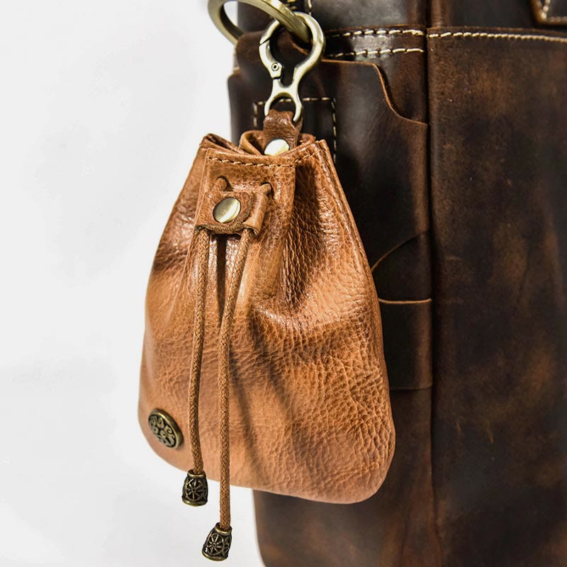 Wallet For Women Vintage Leather Mini Shopping Coin Purse Bag