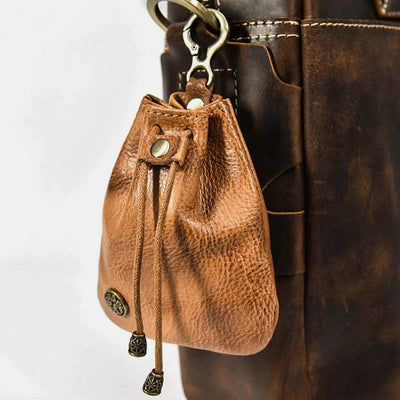 Wallet For Women Vintage Leather Mini Shopping Coin Purse Bag