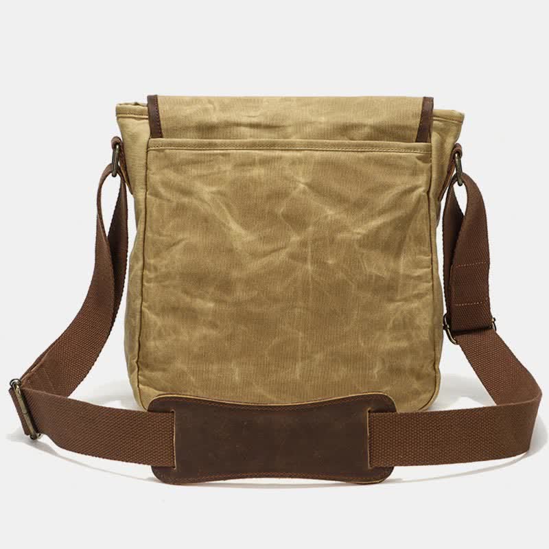 Men Messenger Bags Canvas Crossbody Shoulder Bag Travel Work Purse
