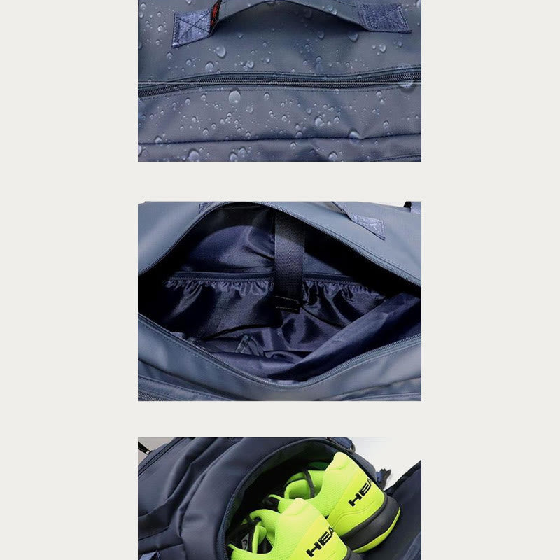 Racket Bag For Tennis Badminton Sports Multi Functional Waterproof Backpack
