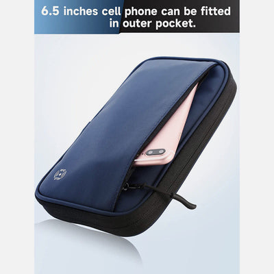 Multifunctional Passport Holder For Travel Portable Organize Storage Wallet