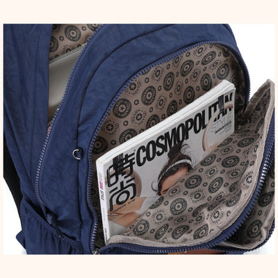 Multi-Pocket Backpack Casual Daypack Laptop Backpack Bookbag for Women Student