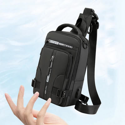 Sling Chest Bag for Men Backpack Casual Daypack with Crossbody Strap