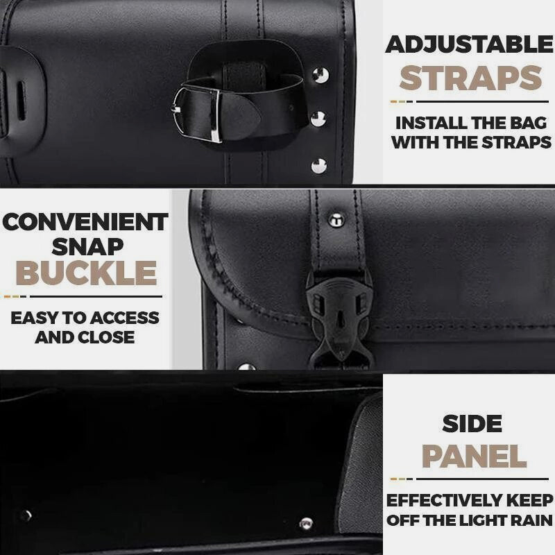 Motorcycle Handlebar Bag Roll Tool Bag Storage Bag