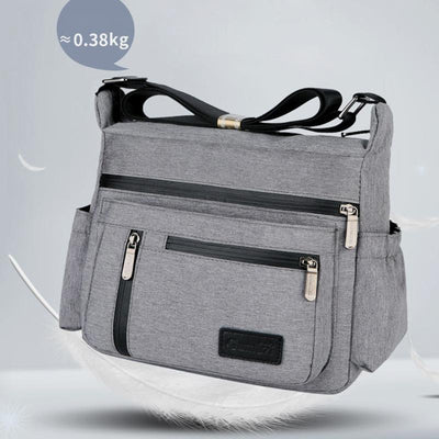 Multi-Function Large Capacity Water-Resistant Crossbody Bag
