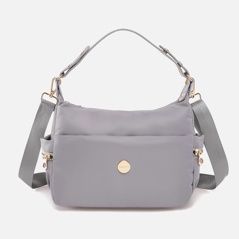 Crossbody Bag for Women Pink Lightweight Multi-Pocket Casual Shopping Handbag