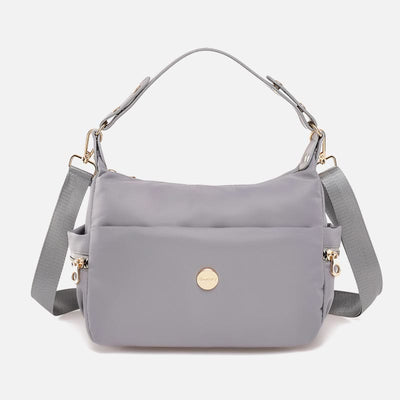 Crossbody Bag for Women Pink Lightweight Multi-Pocket Casual Shopping Handbag