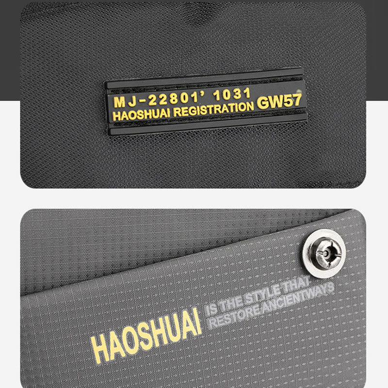 Crossbody Bag For Men Casual Daily Commute Waterproof Nylon Bag