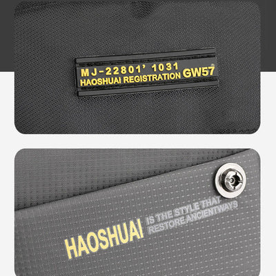 Crossbody Bag For Men Casual Daily Commute Waterproof Nylon Bag