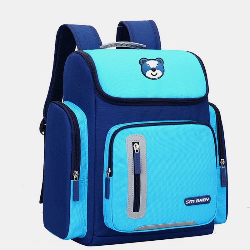 Backpack For Children Load Relief Breathable Reflective Design School Bag