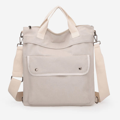 3-Way Use Large Capacity Canvas Backpack