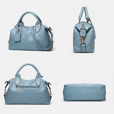Large Capacity Elegant Boston Style Tote Bag