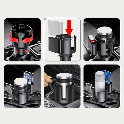 Car Organizer For Water Bottle Drink Holder Multifunctional Car Holder