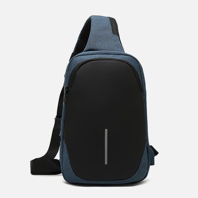Outdoor Anti Theft Crossbody Chest Bag Mens Waterproof Sling Purse