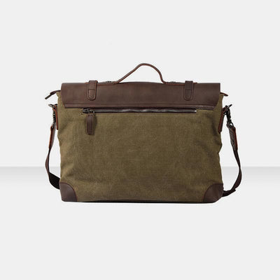 Messenger Bag For Men Canvas Casual Vintage Document Crossbody Handbag