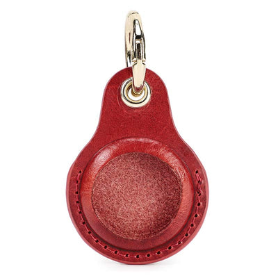 Functional Leather Airtag Keychain