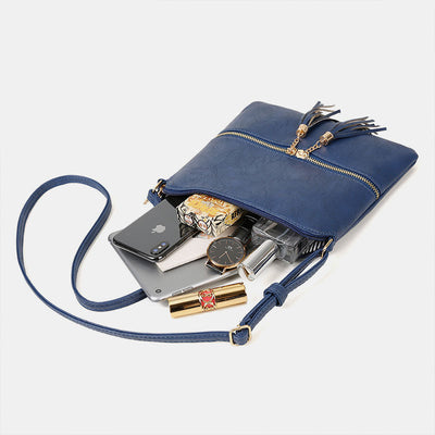 Large Capacity Tassel Crossbody Bag