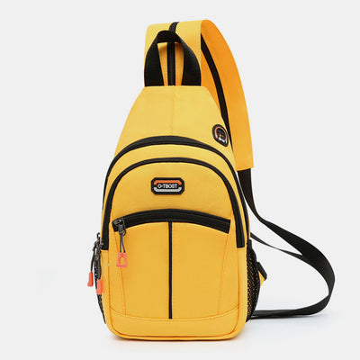 Mini Shoulder Backpack Colorblock Crossbody Sling Bag Daypack for Women Men