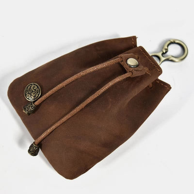 Wallet For Women Vintage Leather Mini Shopping Coin Purse Bag