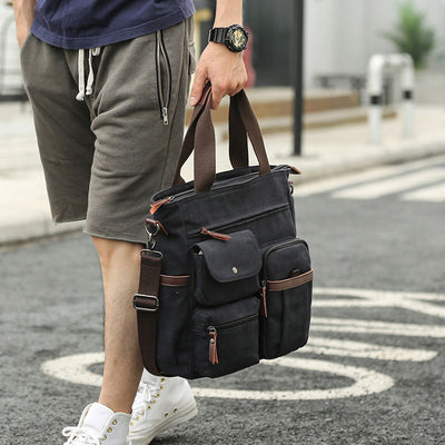 Multi-pocket Casual Messenger Bag